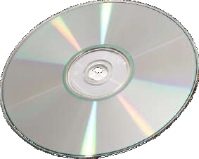 holographic CD sticker